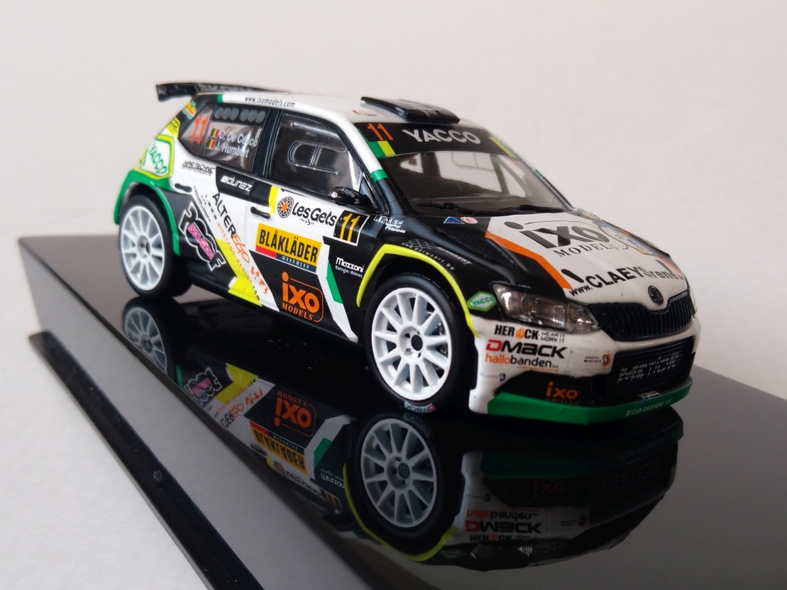 Škoda Fabia R5, No.11 WRC 2018 1:43 IXO