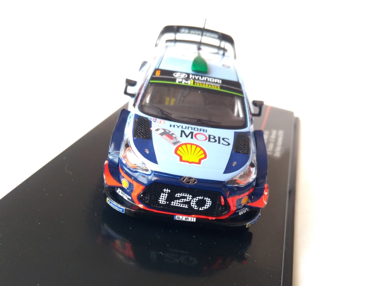 Hyundai i20 WRC, No.6 Paddon WRC 2018 1:43 IXO