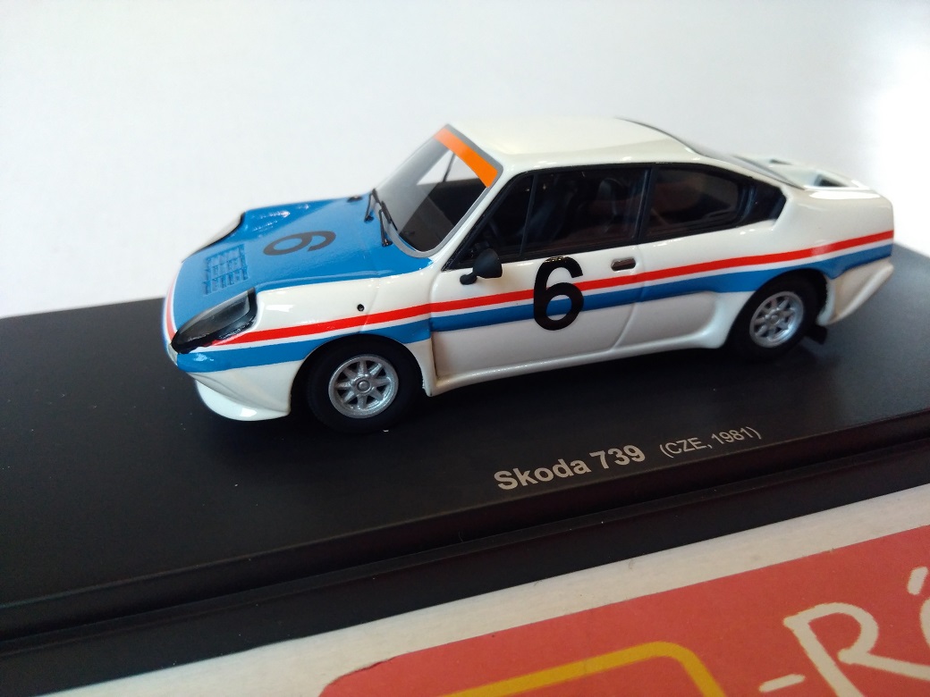 Škoda 739 motorsport 1:43 Avenue 43 (Autocult)