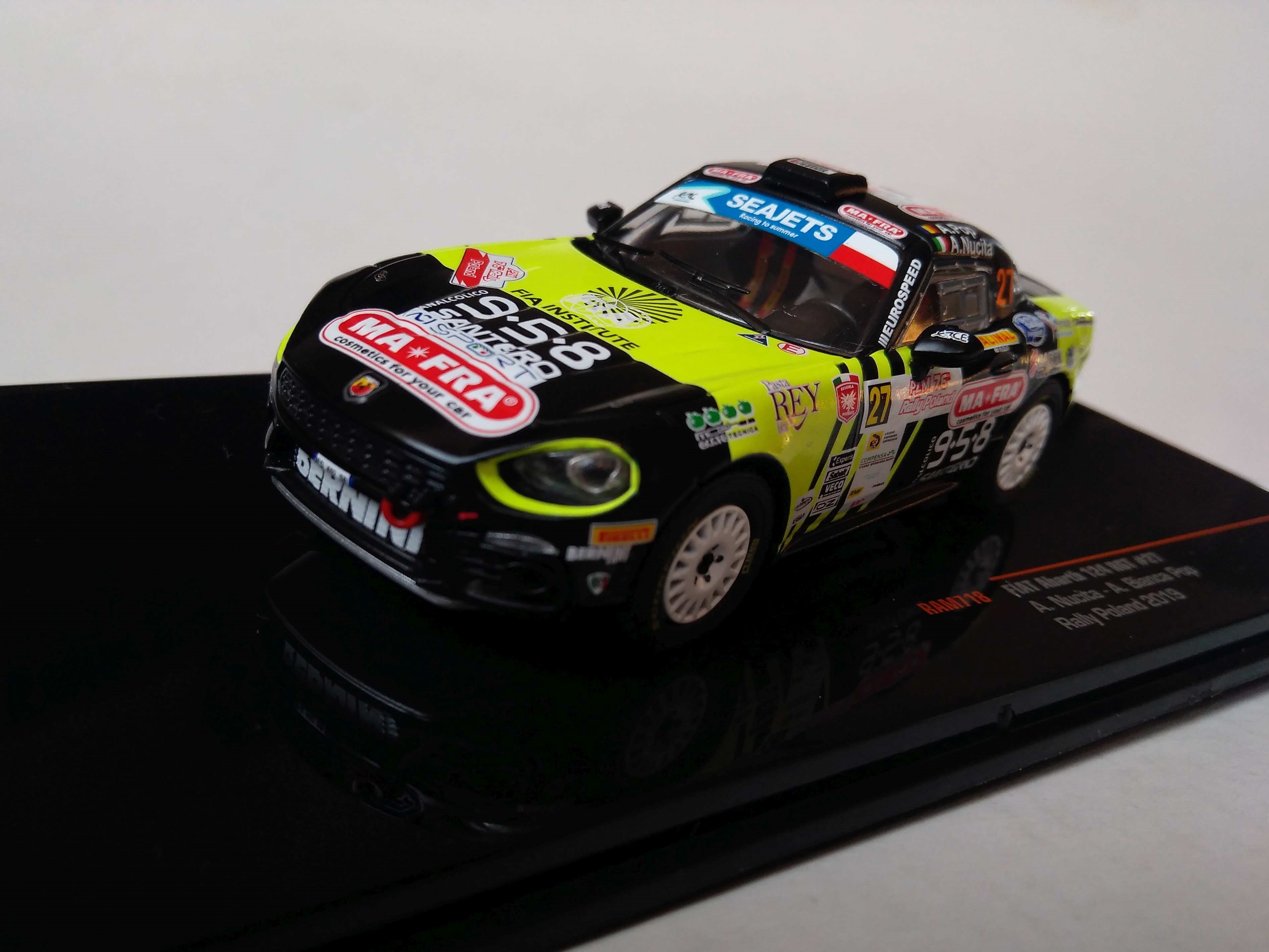 Fiat Abarth 124 RGT, No.27 1:43 IXO
