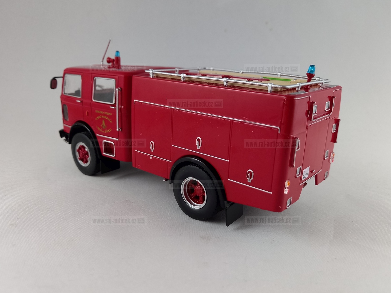 OM Fiat 150 Autopompa hasiči 1:43