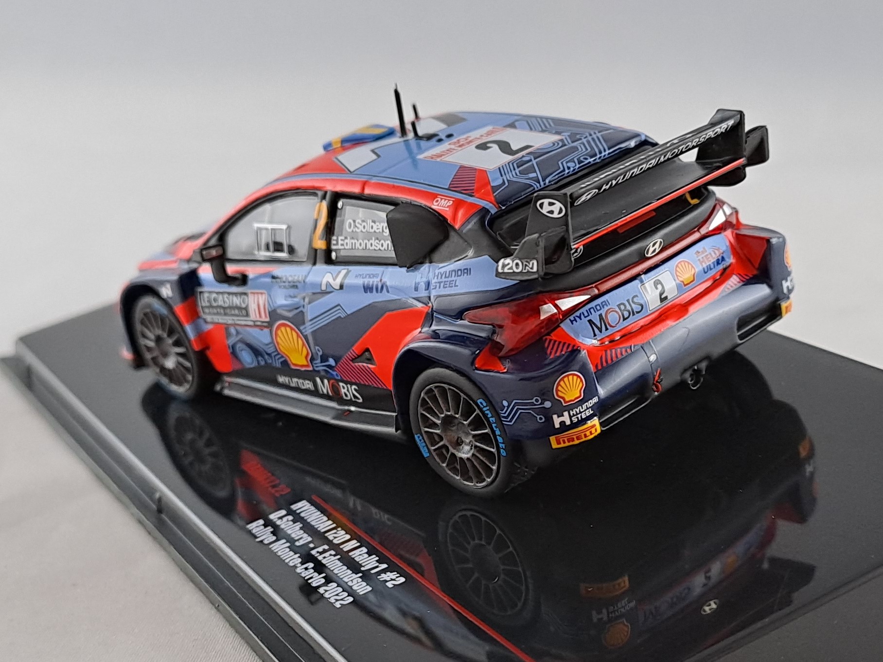Hyundai i20 N Rally1, No.2, Solberg, Rallye Monte Carlo 2022 1:43 IXO