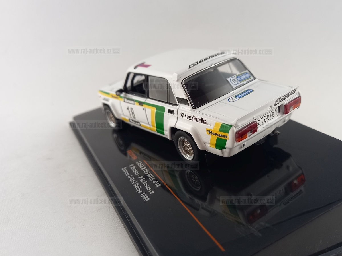 Lada 2105 VFTS, No.18, Blahna - Schovánek, Barum rallye 1986 1:43 IXO