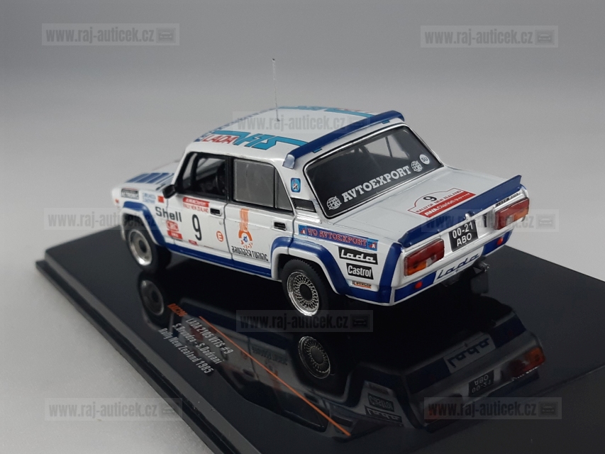Lada 2105 VFTS, No.9, Brundza, rallye New Zealand 1985 1:43 IXO