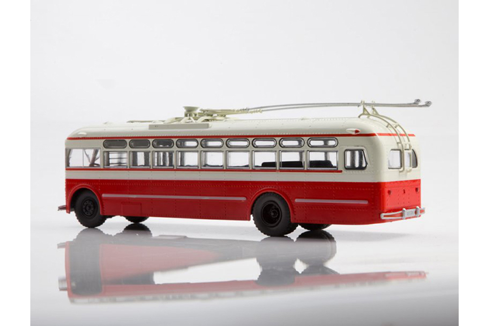 trolejbus MTB-82D autobusová kolekce 1:43 Modimio