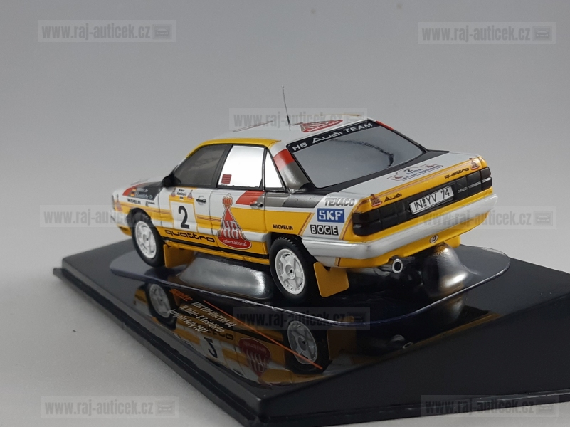 Audi 200 Quattro, No.2, Rohrl, rallye Acropolis 1987 1:43 IXO