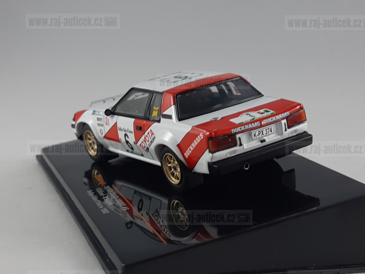 Toyota Celica 2000GT , No.6, Eklund, rallye Cote d'Ivoire 1982 1:43 IXO