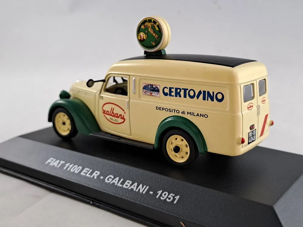 Fiat 1100 ELR Galbani 1:43 Altaya