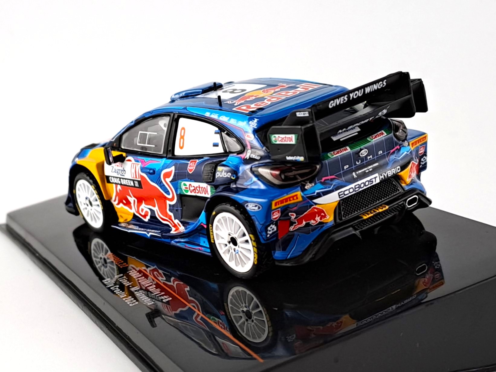 Ford Puma, No.8, WRC1, Rally Croatia, O.Tänak/M.Jarveoja, 2023 1:43 IXO