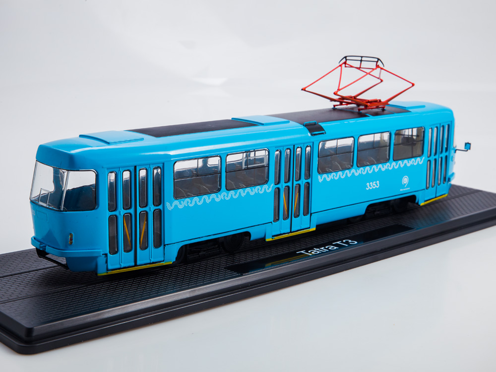 tramvaj Tatra T3 Mosgortrans 1:43 SSM