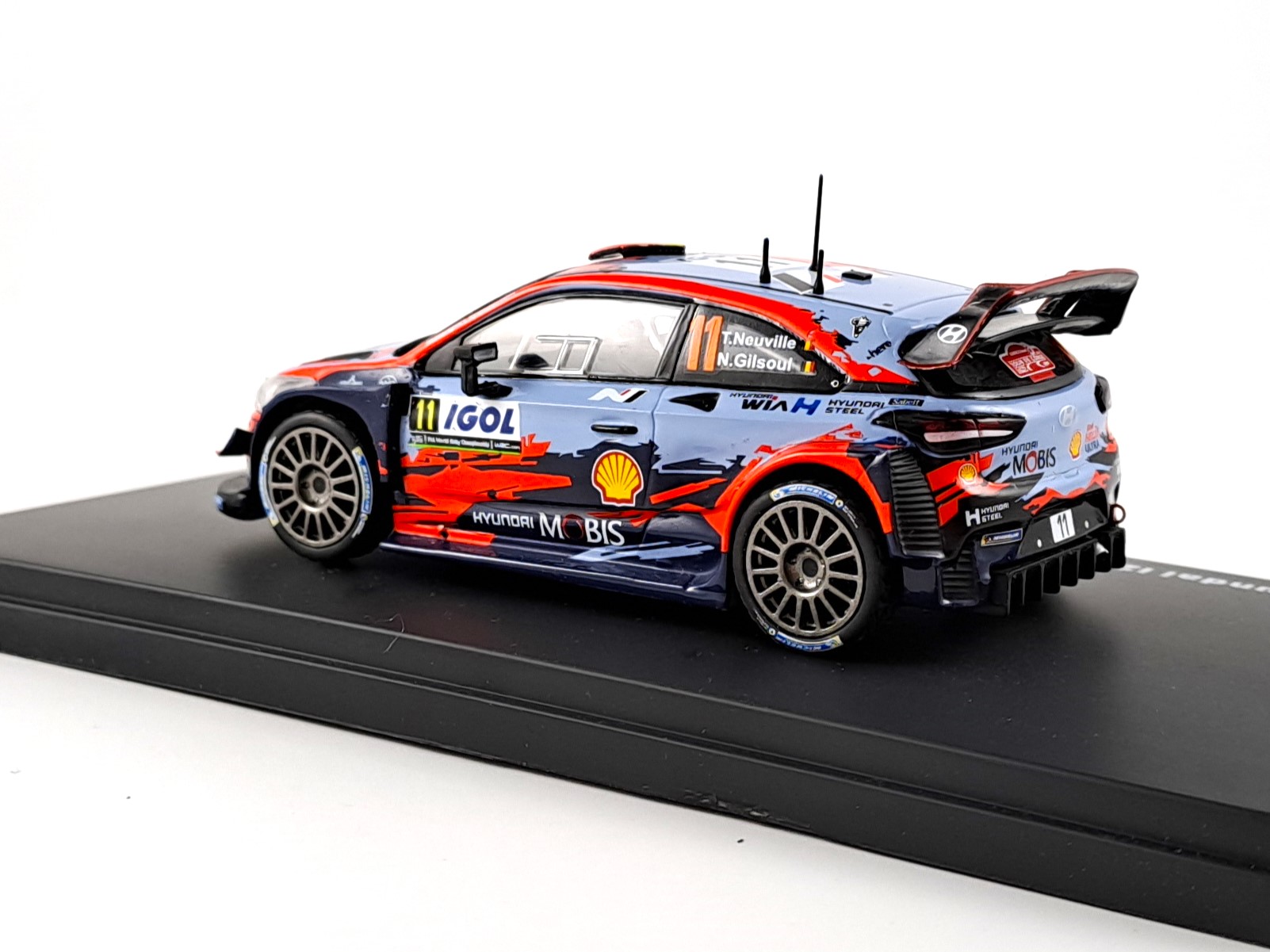 Hyundai i20 Coupe WRC no.11, Neuville, Tour de Corse 2019 1:43 DeAgostini