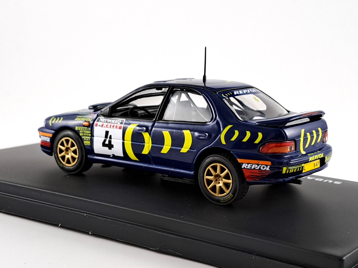 Subaru Impreza WRC no.4, McRae, 1995 1:43 DeAgostini