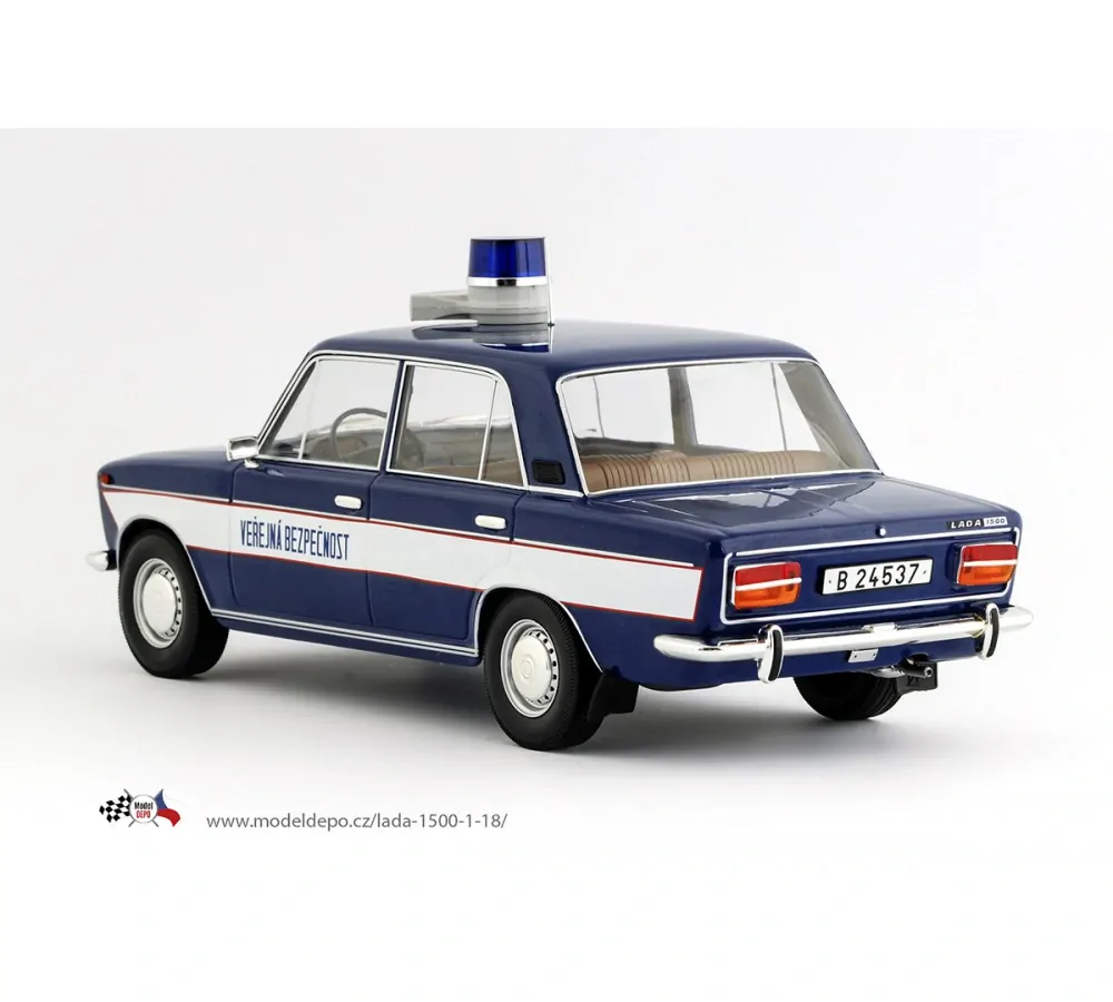 Lada 1500 Veřejná Bezpečnost Vánoce u Matěnů 1:18 Model DEPO