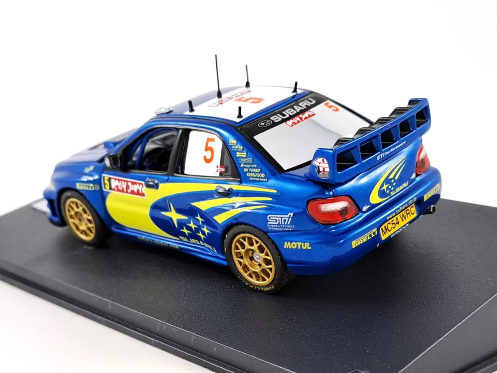 Subaru Impreza no.5 Solberg, rallye Japan 2005 1:43