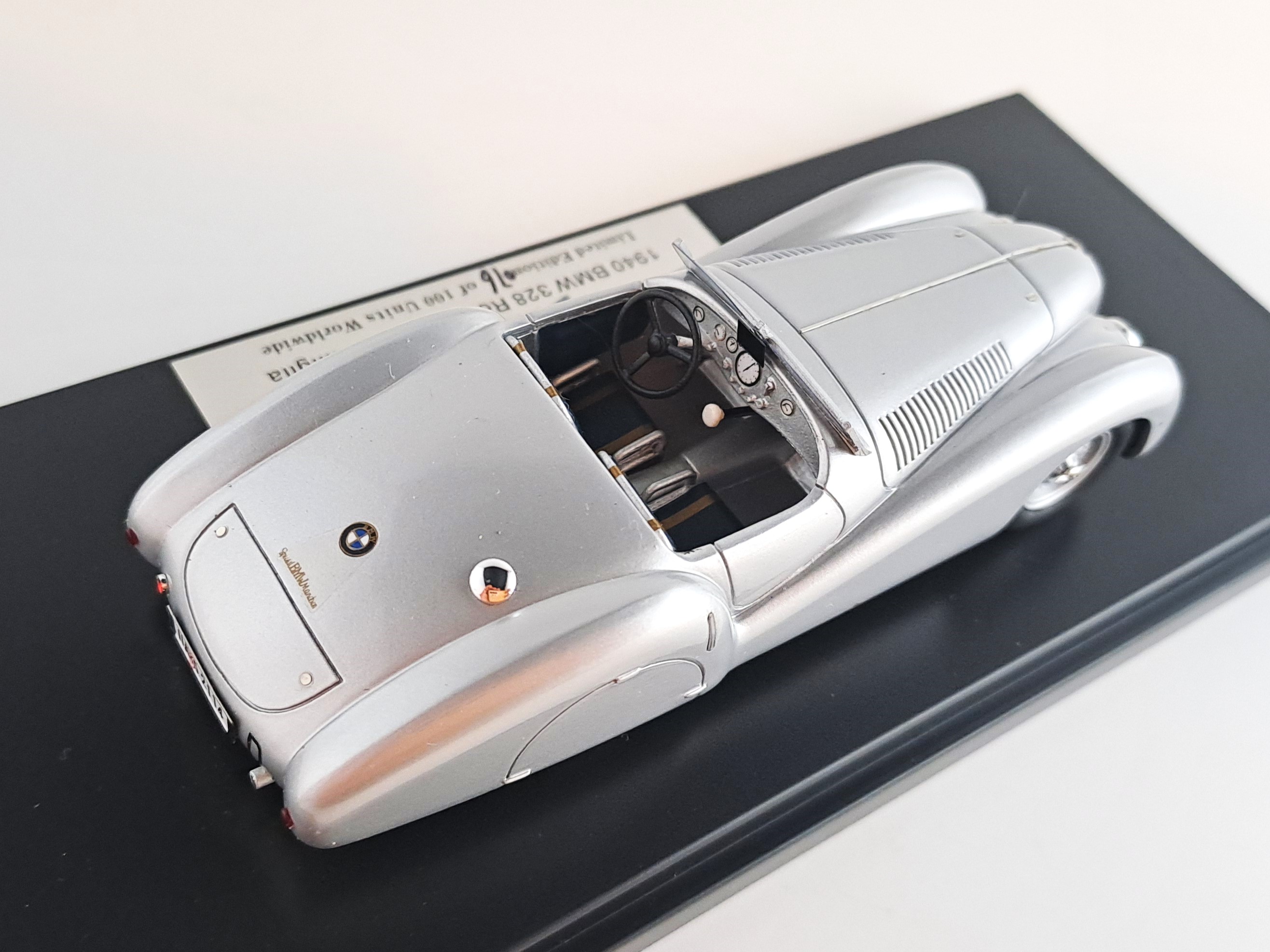 BMW 328 Bugelfalte-Roadster 1:43 Brausi