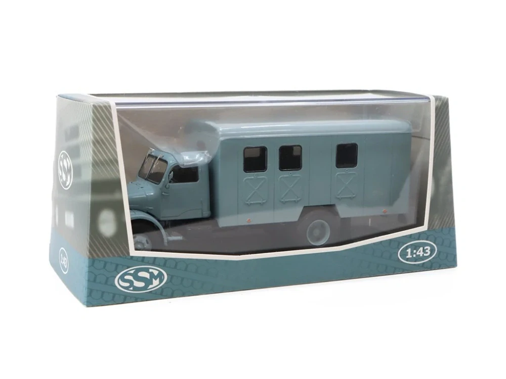 Praga S5T skříň modrá 1:43 SSM