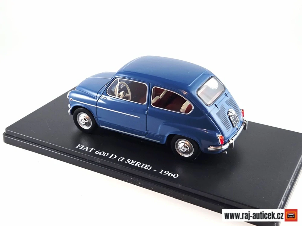 Fiat 600 D 1960 1:24 Edicola
