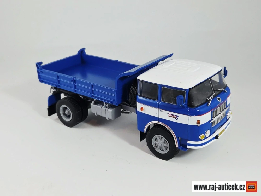 Škoda Liaz 706 RTS ČSAD 1:43 časopis Kultovní Náklaďáky č.78 s modelem