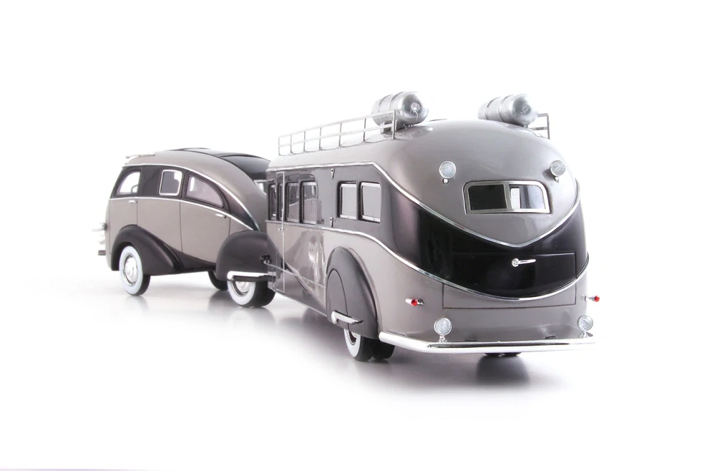 Zephir Land Yacht 1936 grey / black 1:43 Autocult
