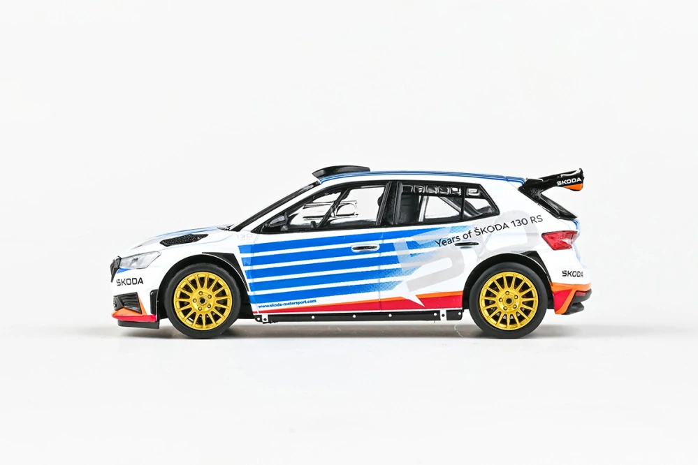 Škoda Fabia IV RS Rally2 (2022) Škoda Motorsport Design 2025 130RS MC 1:43 Abrex
