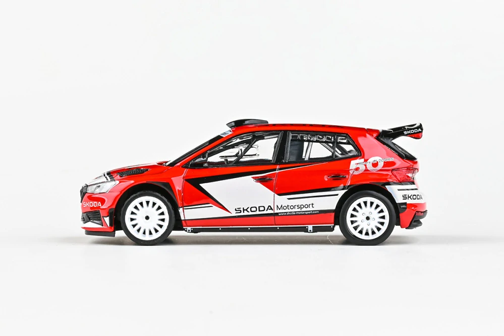 Škoda Fabia IV RS Rally2 (2022) Škoda Motorsport Design 2024 200RS 1:43 Abrex