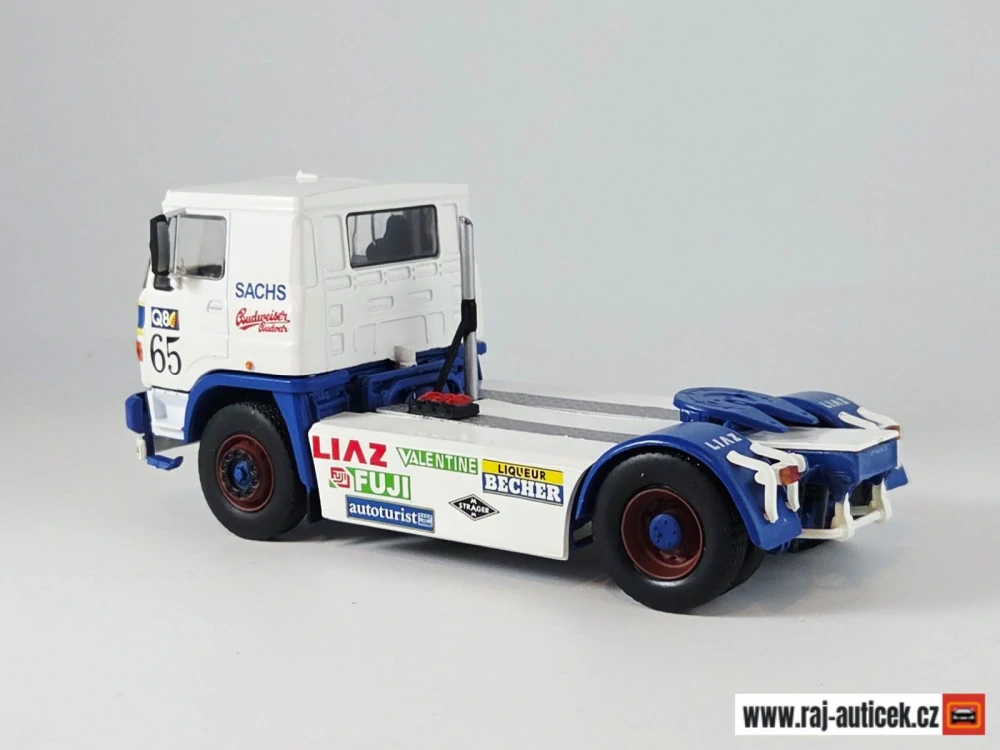 Liaz 110.577 Racing Truck no.65 1:43 časopis Kultovní Náklaďáky s modelem