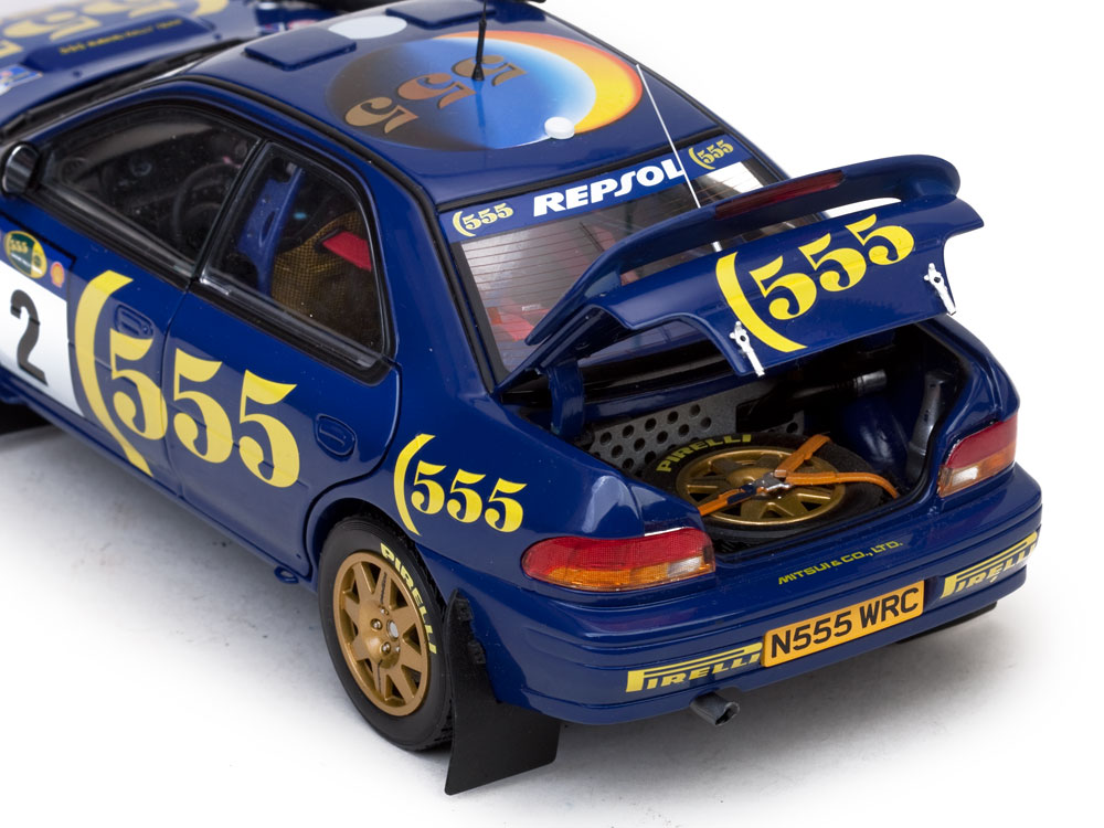 Subaru Impreza 555, No.2 1:18 Sun Star