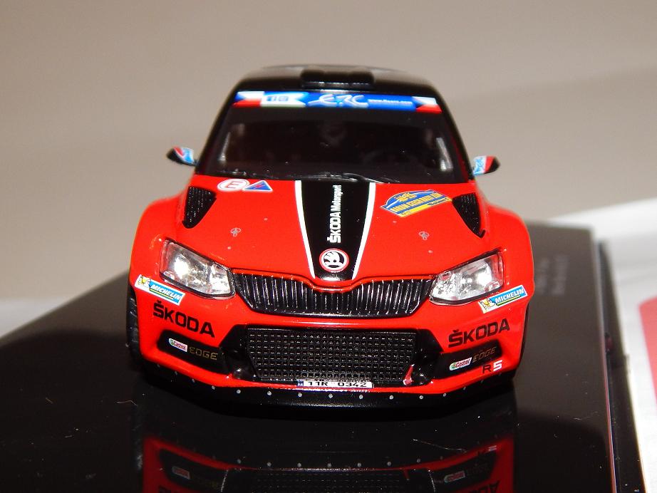 Škoda Fabia R5 no.2 Barum Rallye 1:43 IXO