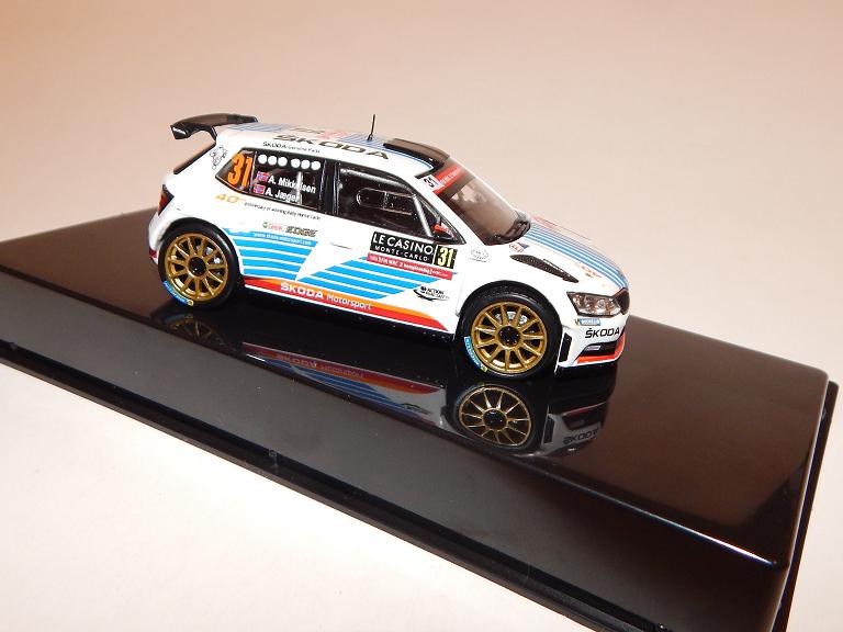Škoda Fabia R5, No.31 1:43 IXO - BEZ TAŽNÉHO OKA