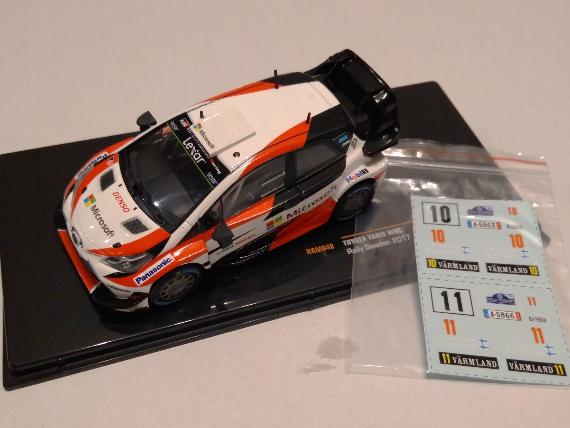Toyota Yaris WRC 1:43 IXO