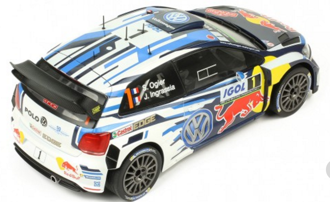 VW Polo R WRC Ogier 2016 1:18 IXO