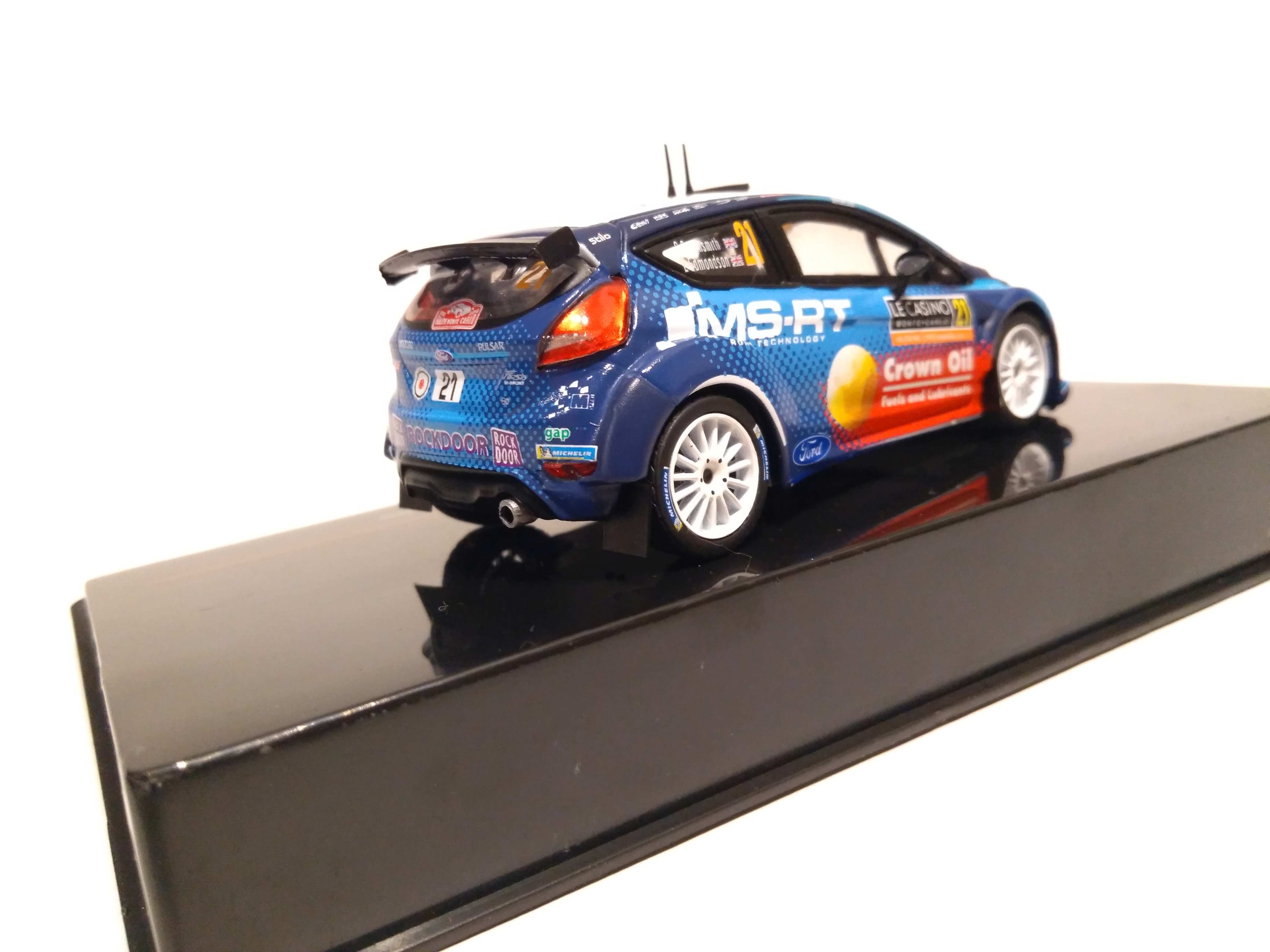 Ford Fiesta R5 WRC, No.21, Greensmith, rallye Monte Carlo 2019 1:43 IXO