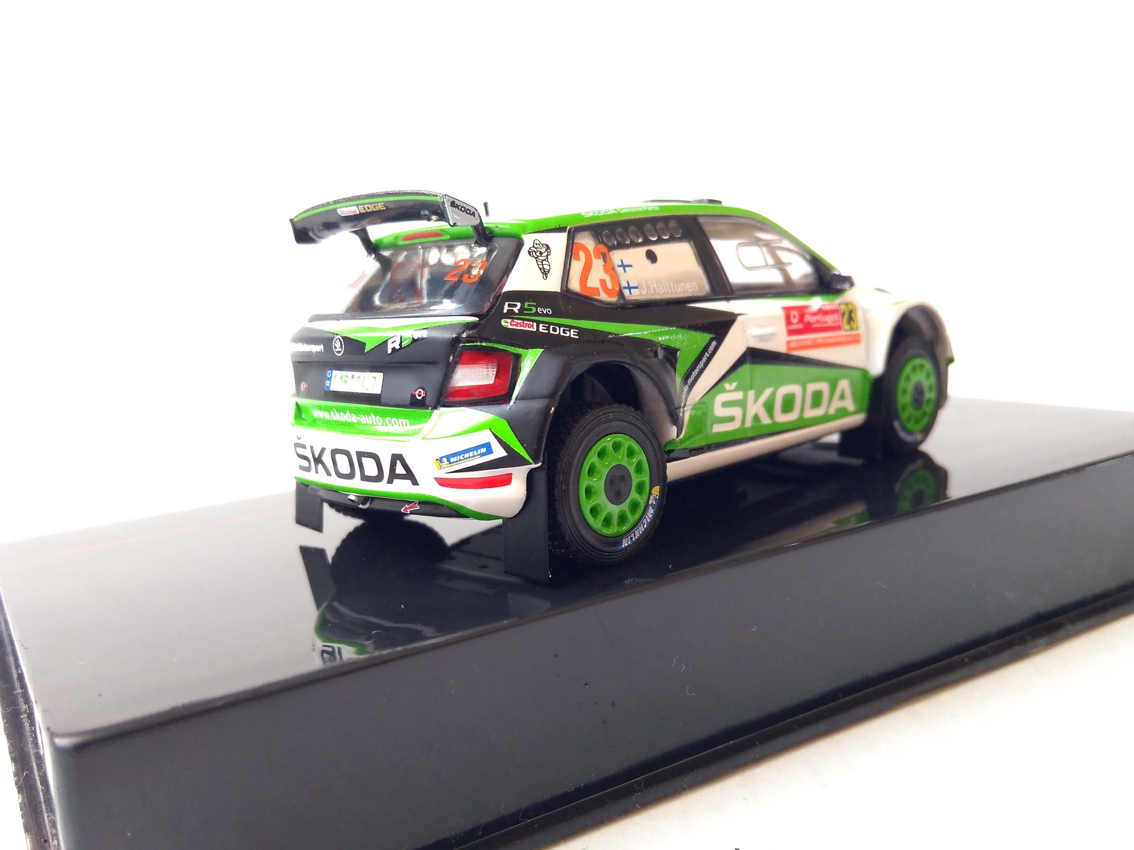 Škoda Fabia R5 EVO no.23 Rovanpera WRC 2019 1:43 IXO