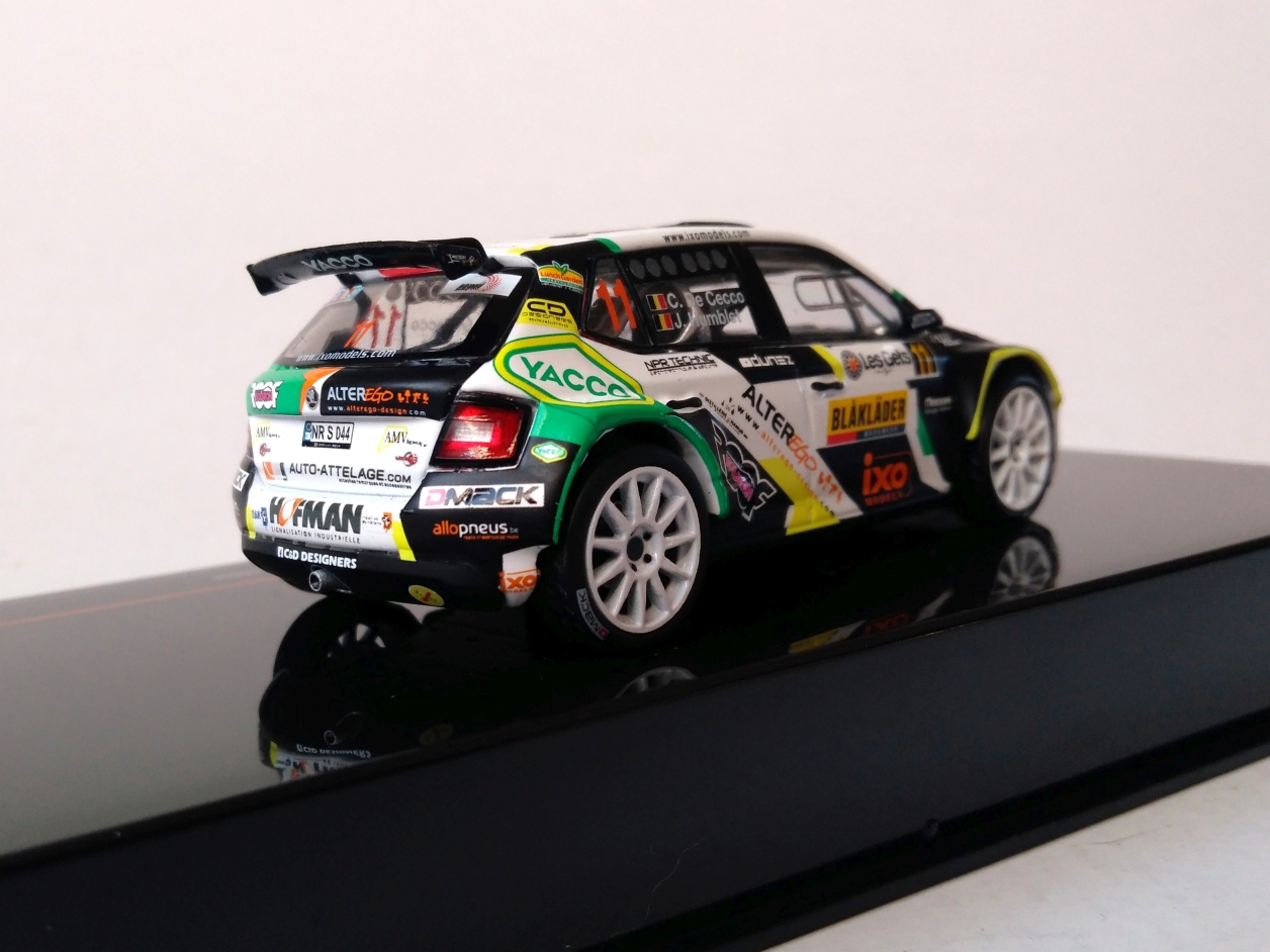 Škoda Fabia R5, No.11 WRC 2018 1:43 IXO