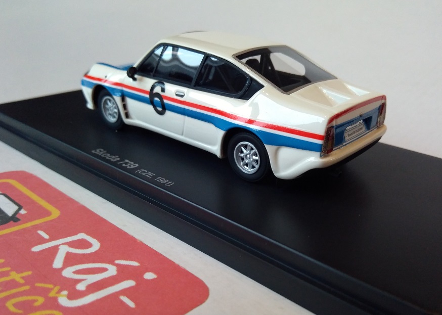 Škoda 739 motorsport 1:43 Avenue 43 (Autocult)