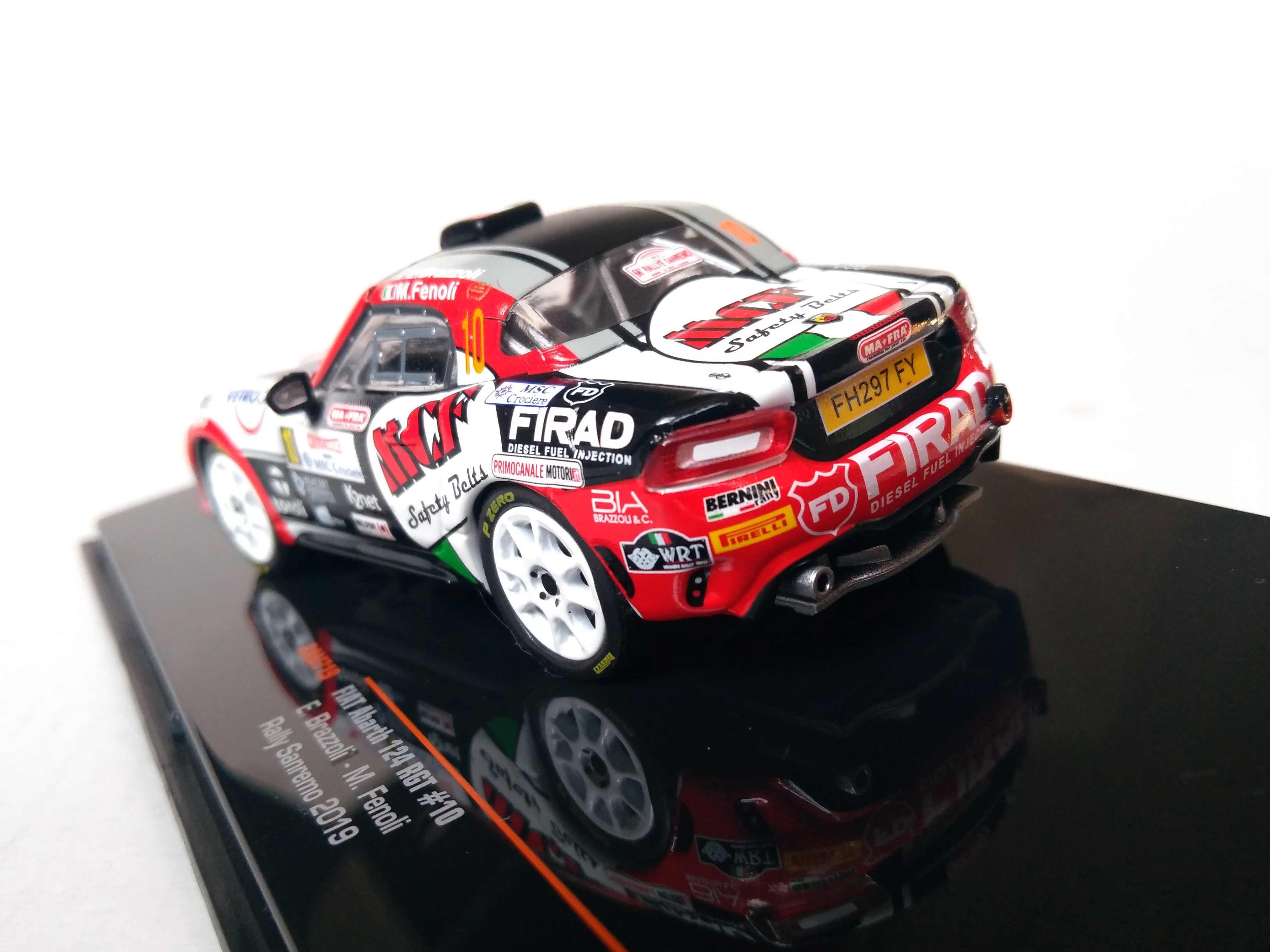 Fiat Abarth 124 RGT, No.10 1:43 IXO