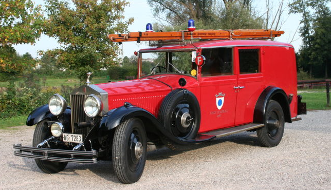 Rolls Royce Phantom II hasiči 1:43 Autocult