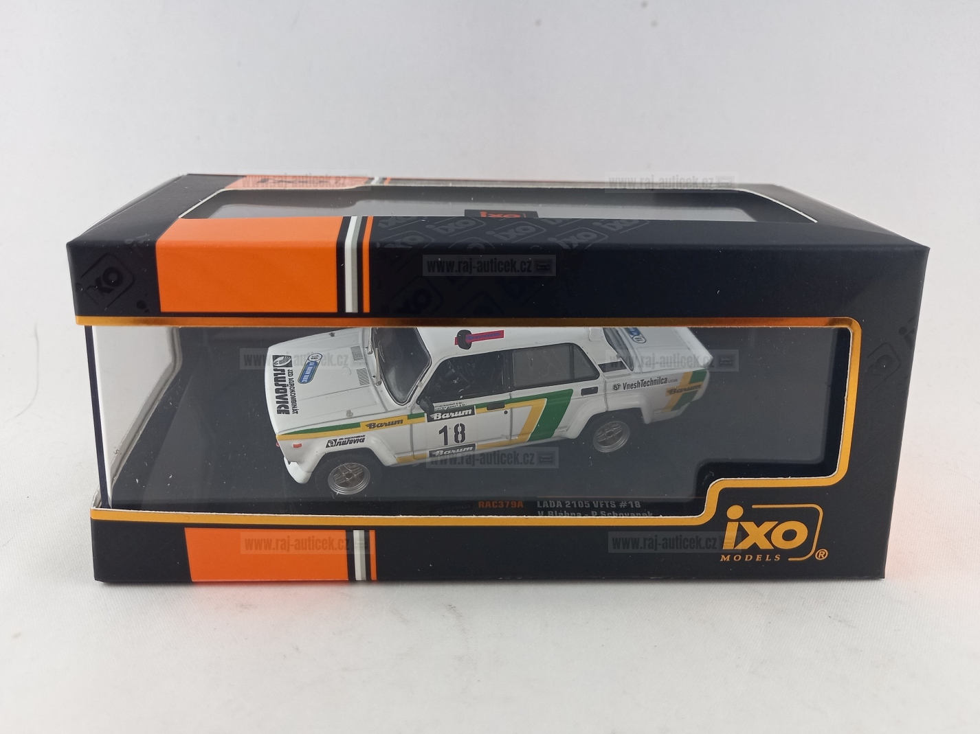 Lada 2105 VFTS, No.18, Blahna - Schovánek, Barum rallye 1986 1:43 IXO