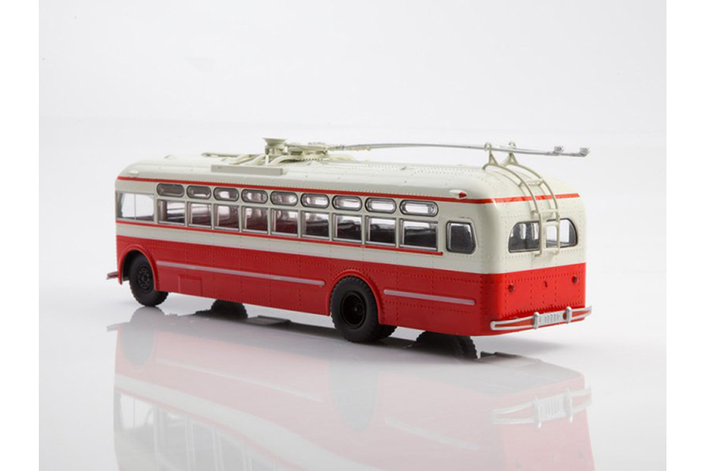 trolejbus MTB-82D autobusová kolekce 1:43 Modimio