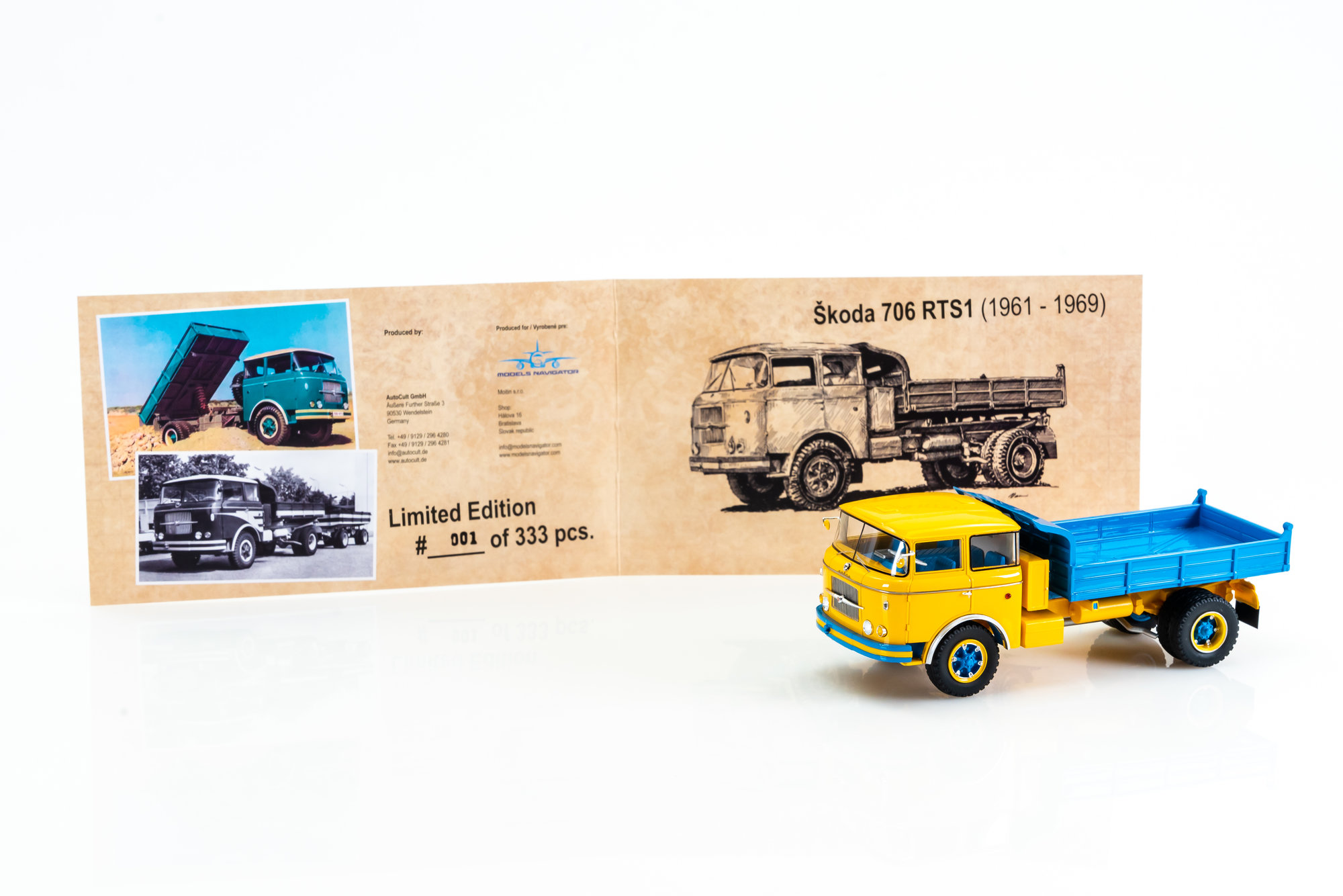 Škoda 706 RTS 1 1:43 AutoCult