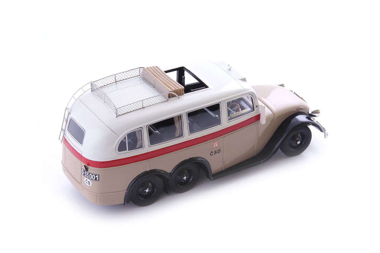 Tatra T82 bus ČSD 1:43 AutoCult