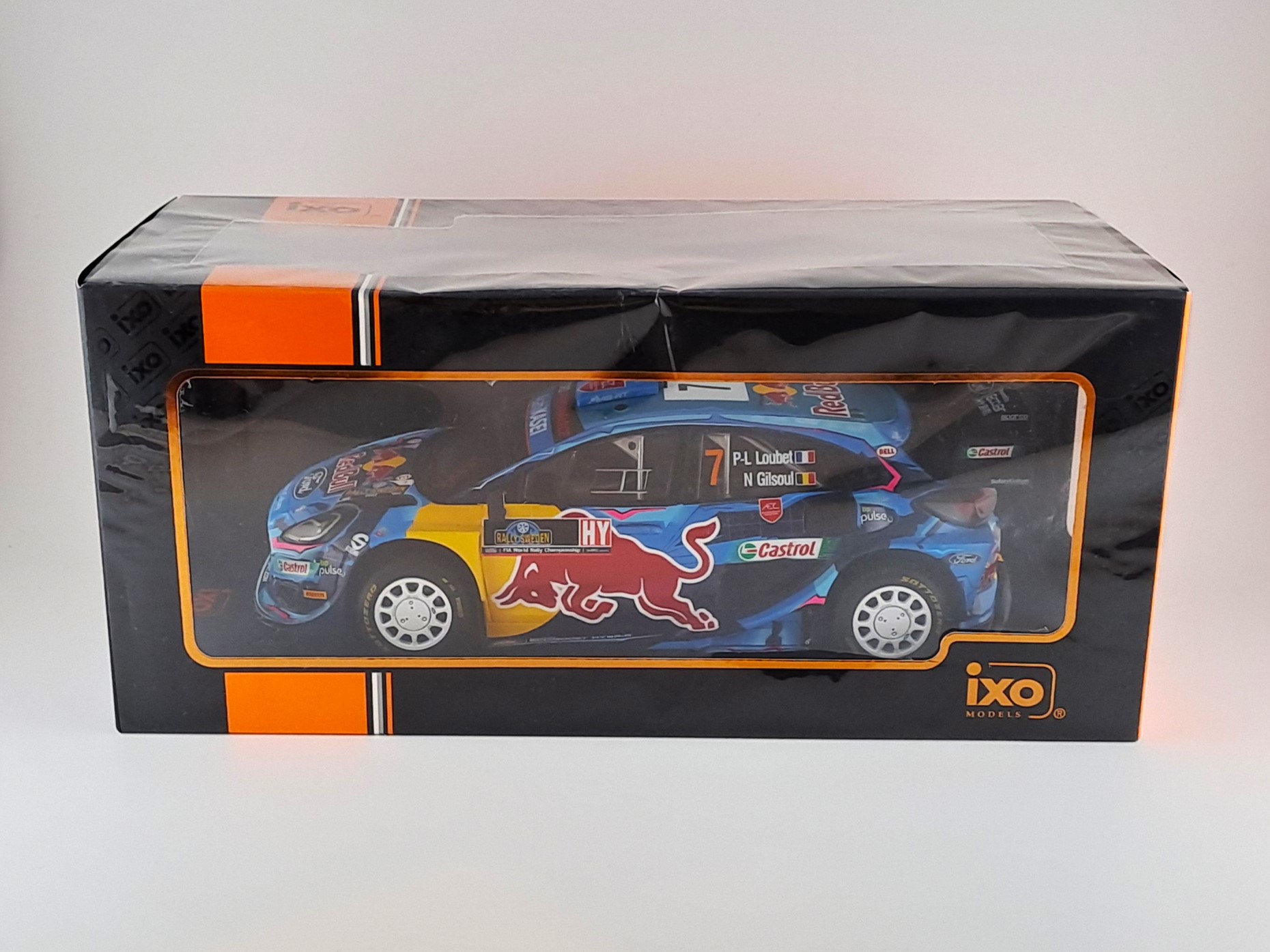 Ford Puma No.7 WRC1 Rallye Sweden P-L.Loubet/N.Gilsoul 2023  1:18 IXO