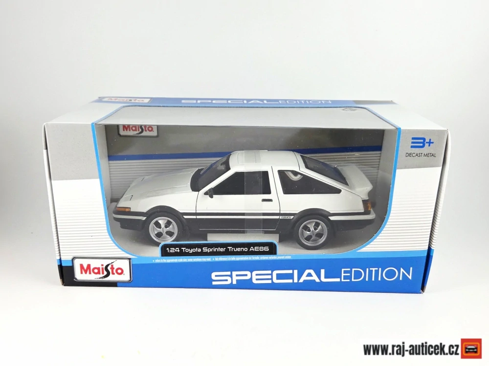 Toyota Sprinter Trueno (AE86) RHD 1:24 Maisto