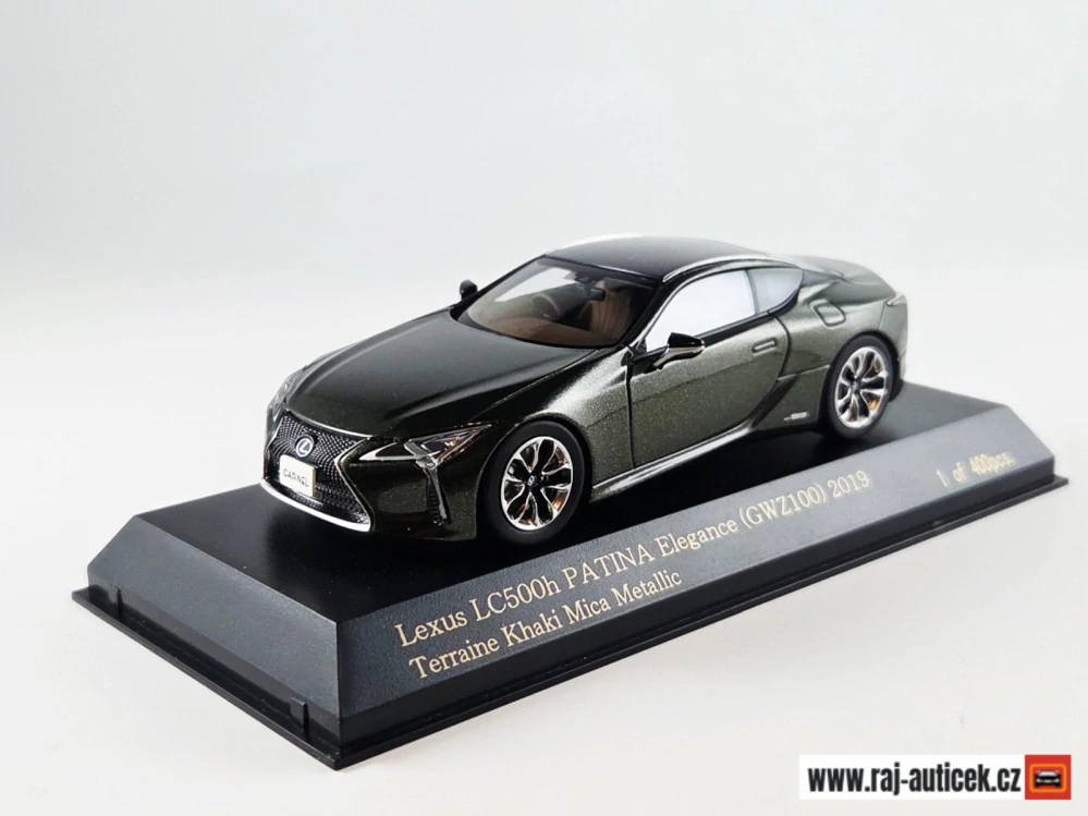 Lexus LC500h PATINA Elegance 1:43 Kyosho CARNEL