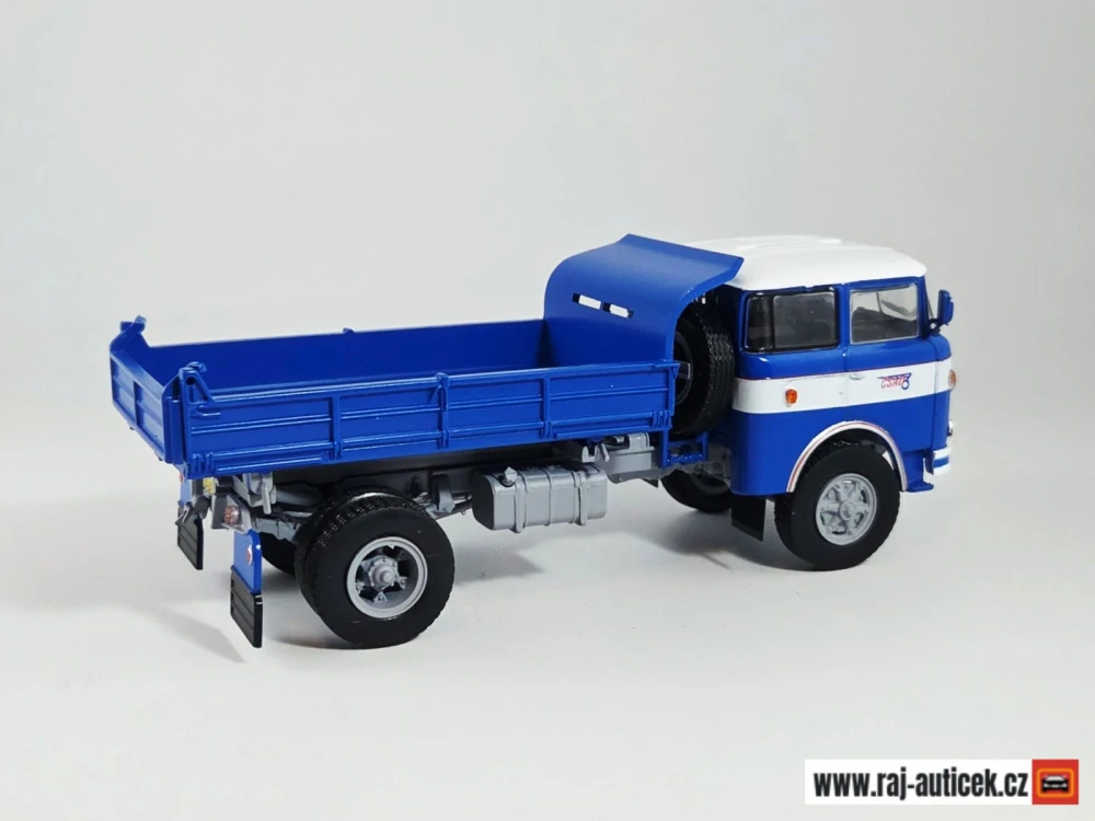 Škoda Liaz 706 RTS ČSAD 1:43 časopis Kultovní Náklaďáky č.78 s modelem