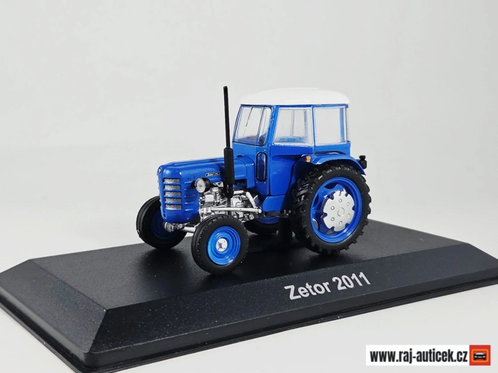 Zetor 2011 časopis Legendární traktory č.5 s modelem