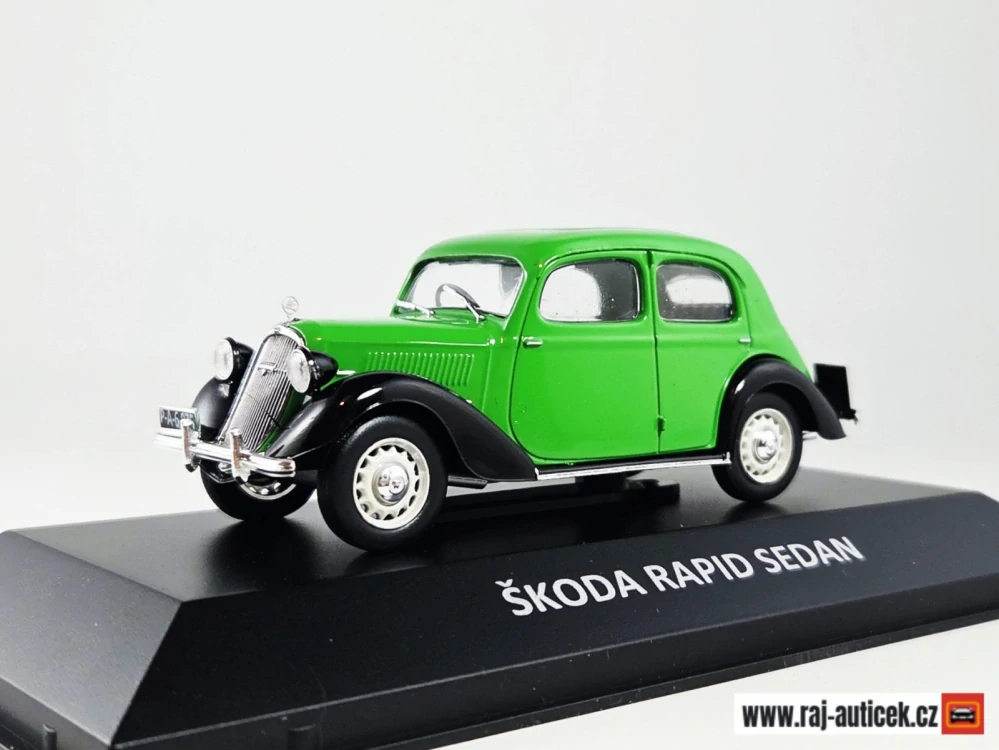 Škoda Rapid Sedan 1:43 DeAgostini časopis s modelem