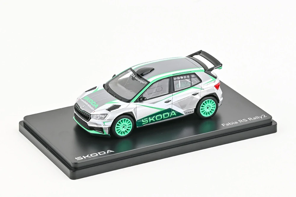 Škoda Fabia IV RS Rally2 (2022) Škoda Motorsport Design 2023 1:43 Abrex