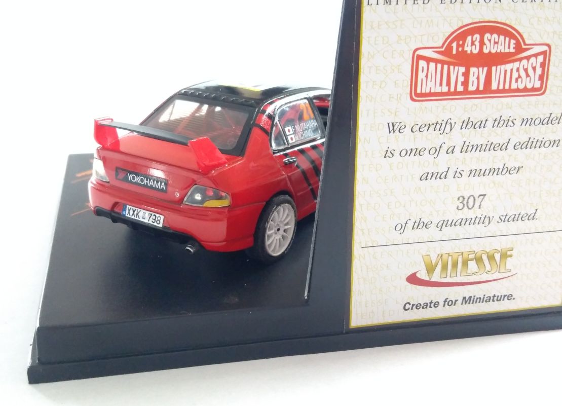 Mitsubishi Lancer Evo IX Barum Rallye 1:43 Vitesse