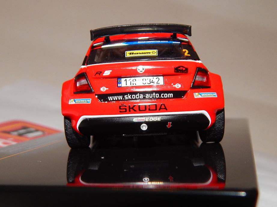Škoda Fabia R5 no.2 Barum Rallye 1:43 IXO